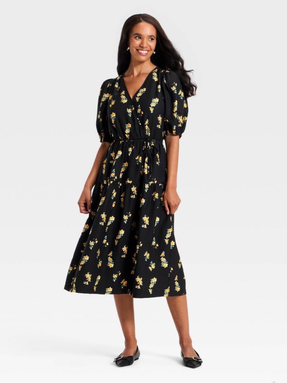 Brand New a new day Midi Wrap Dress Size Large
